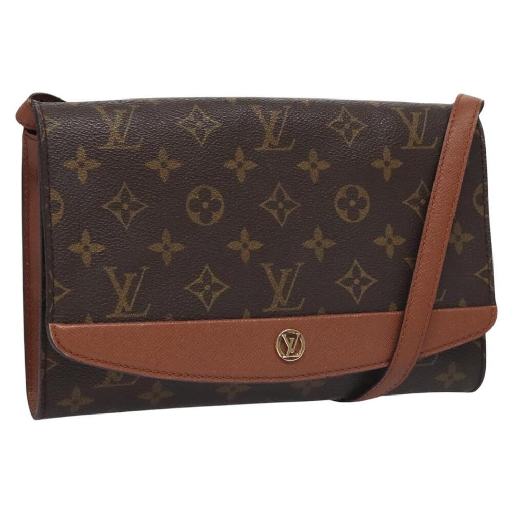 LOUIS VUITTON Monogram Bordeaux 24 Shoulder Bag M51798 LV Auth ar13297